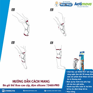 Bó gối thể thao và chấn thương chỉnh hình cao cấp Actimove GenuMotion