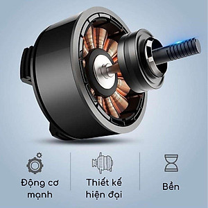 Quạt Điện Đôi Mini 12V Thông Gió Cho Ô tô, Xe Hơi Xe Tải Gắn Taplo - Xoay 360 Độ Để Bàn Làm Việc Tiện Ích Cắm Tẩu