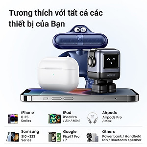 Củ Sạc ugreen 30w (25036) usb c mini Cho iphone 15/14 / 14 pro max / macbook air / ipad pro / ipad mini 28th hàng chính hãng