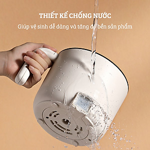 Nồi Lẩu Điện, Nồi Điện Đa Năng Hiện Đại Damas DK8012 - Thiết Kế Thông Minh Đa Chức Năng, Nấu lẩu, Luộc, Hấp, Xào,... Chất Liệu Thép Không Gỉ Cao Cấp, Dung Tích 1,2 Lít Phù Hợp Cho Những Người FA - Hàng Nhập Khẩu