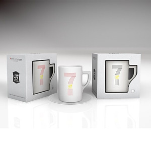 Trung Nguyên Legend - Ly sứ chuyển nhiệt G7 (Ly và dĩa)