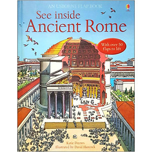 Sách tương tác tiếng Anh - Usborne See Inside Ancient Rome 