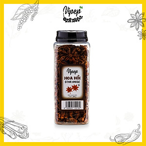 Hoa Hồi Nguyên Cánh Tự Nhiên Vipep Hũ Nhựa 200g