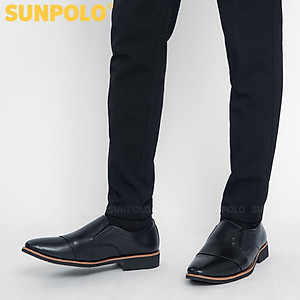 Giày Nam Da Bò Công Sở SUNPOLO SPH309 (Đen, Nâu bò)