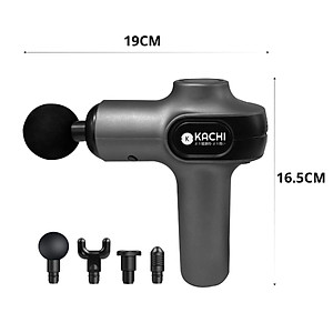 Máy massage cầm tay Kachi MK377 với 9 cấp độ rung - hàng chính hãng