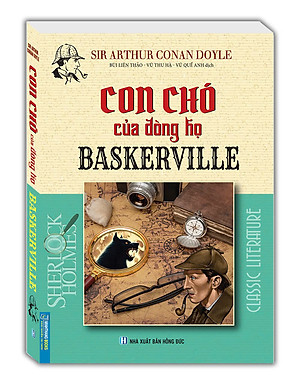 Sách Con chó của dòng họ BASKERVILLE (bìa mềm)