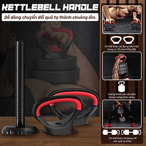 Tạ Tay + Tạ Đẩy kết hợp (2 in 1) 40kg bộ sản phẩm mới nhất-Chọn Lực Nặng Của Tạ ( hàng nhập khẩu)