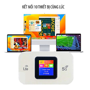 Bộ Phát Sóng WiFi Tốc Độ Cao H809Pro 4G/5G LTE 150Mbps MH LED 1.44'' Pin 3000mAh Phát Sóng Mạnh Hỗ Trợ Tất Cả Nhà Mạng