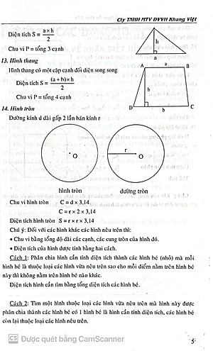 Bồi Dưỡng Học Sinh Giỏi Toán 5 Theo Chuyên Đề Hình Học