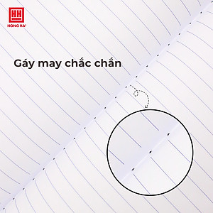 Sổ bìa bồi kẻ ngang A4 300 trang Hồng Hà Patterns - 4532