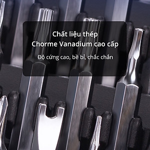 Bộ Tua Vít Sửa Chữa Đa Chức Năng Deli - 30 Đầu Vít Cao Cấp - Chất Liệu Siêu Bền, Thiết Kế Gọn Nhẹ Tinh Tế