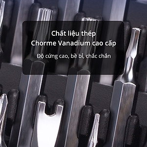 Bộ Tua Vít Sửa Chữa Đa Chức Năng Deli - 30 Đầu Vít Cao Cấp - Chất Liệu Siêu Bền, Thiết Kế Gọn Nhẹ Tinh Tế