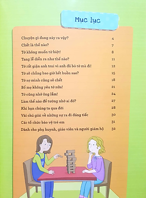 Sách Cùng Con Đối Mặt Với Nỗi Mất Mát Khi Người Thân Ra Đi