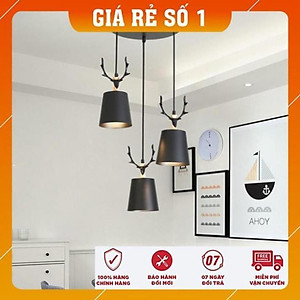 Đèn Thả Trần -  Đèn Thả Bàn Ăn Cao Cấp kèm bóng LED chuyên dụng và đế ốp trần