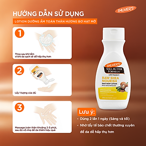 Sữa dưỡng thể dưỡng ẩm Bơ Hạt Mỡ Palmer's 250ml