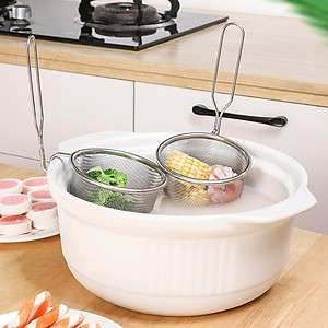 Vợt nhúng/ Rây lọc thực phẩm inox Echo Misokoshi - Hàng nội địa Nhật Bản |#Mẫu Mới| |#Dụng cụ nhà bếp đa năng|