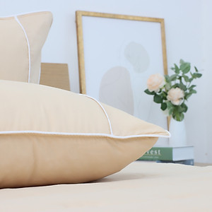 Vỏ Gối Nằm Chần bông K-Bedding by Everon KNTS và KNSS chất Ice-soft 45x65cm thoáng mát, kháng khuẩn (1 cặp)