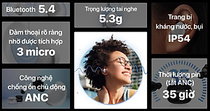 Tai nghe Bluetooth Samsung Galaxy Buds Core (ANC) - Hàng chính hãng