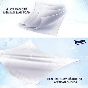 [Combo 3 Lốc] Khăn Giấy Tempo Regular (Lốc 10 gói) - Thương Hiệu Đức