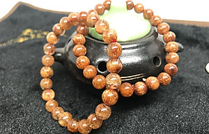 Vòng Đá Thạch Anh Tóc Nâu VIP Ngọc Quý Gemstones TA050