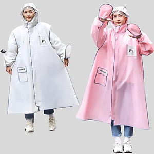  Áo Mưa Thời Trang Gấu Nice - Áo Mưa 1 Người Đi Xe Máy Đi Xe Đạp