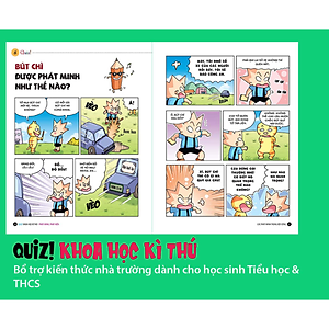 Sách Quiz! Khoa Học Kì Thú: Phát Minh Phát Kiến