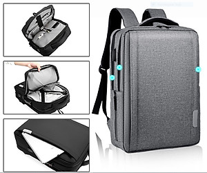 Balo nam thông minh chống trộm chống nước cao cấp phong cách mới 17,3 inch