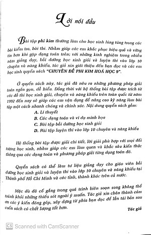Sách Chuyên Đề Phi Kim Hóa Học Lớp 9