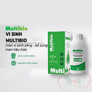 Vi sinh nước MultiBio Plus 125ml, 250ml, 500ml, 1000ml multi bio men khử đục làm trong bể cá tép thủy sinh