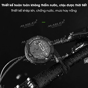 Đồng hồ đo tốc độ xe đạp không dây C168-WL wireless sử dụng pin CR2032 sử dụng 6-8 tháng thay thế dễ dàng - Mai Lee