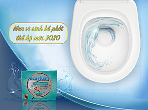 Vi Sinh Xử Lý Bồn Cầu, Bể Phốt  Đầy, Tràn - EcoFlush Hộp Nhỏ - Túi Gói Sinh Học Tự Huỷ