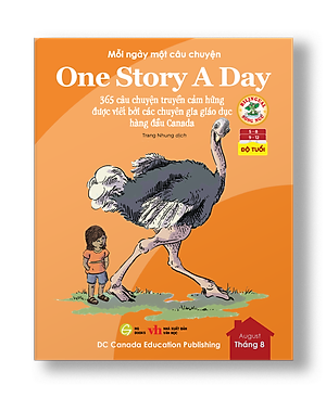 One Story A Day - Sách song ngữ cho bé, 12 cuốn truyện - 365 câu chuyện phát triển trí tuệ và nuôi dưỡng tâm hồn - Tặng kèm file nghe & note từng vựng