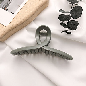  Kẹp tóc, cặp tóc nữ càng cua hàn quốc nhẹ nhàng KT18  - Đen