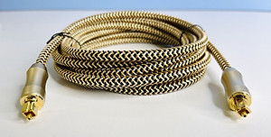 Dây audio quang (Toslink Optical) đầu mạ vàng dài 3M HIMEDIA 8.0 - Hàng chính hãng