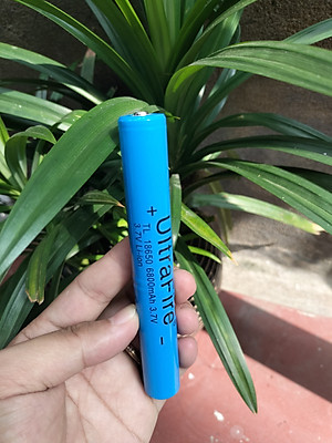 Pin sạc cao cấp 18650, 4.2v, 7800mah Pin Dài 13cm dành cho đèn pin, các loại đèn pin như K9 - 418, loa, đồ điện tử cần pin sạc lại nhiều lần - Hàng Nhập Khẩu