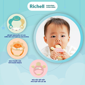 Gặm nướu tròn Richell Nhật Bản | Baby