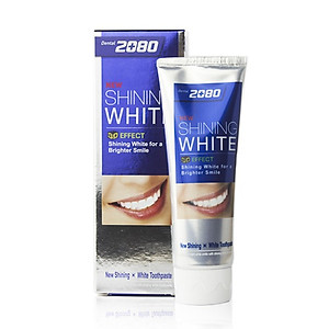 Kem đánh răng 3D Whitening giúp trắng và ngừa sâu răng 2080 Hàn Quốc 120gr