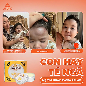 Cao Xoa Bóp Massage Thảo Dược Giúp Phục Hồi Và Làm Dịu Nhanh Chóng Ayofa Relax Hương Chanh 60G