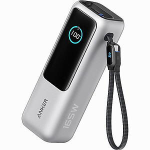 Sạc dự phòng Anker Zolo Power Bank High-Power Multi Device USB-C 165W 25000mAh A1695 - Hàng chính hãng