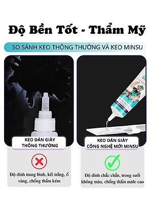 Keo Dán Giày Nhiệt Trong Suốt Siêu Dính Dùng Không Tổn Thương Da