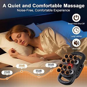 [Tặng củ sạc + cáp sạc] Máy Massage Toàn Thân Cầm Tay , Máy Mát Xa Đấm Lưng, Chân, Tay, Vai, Cổ 12 Đầu, 16 Đầu, 20 Đầu, 22 Đầu GDV - Hàng Chính Hãng