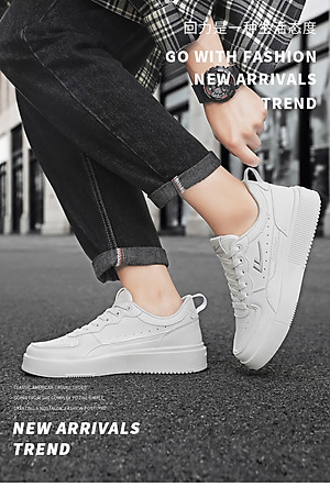 Giày thể thao nam đế êm nhẹ, thoáng khí đế cao su đúc, chống trơn trượt hạn chế mòn  – BEE GEE - GNA2030