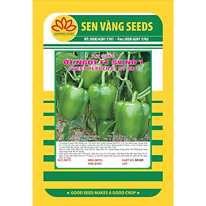 Hạt giống ớt ngọt - ớt chuông Đà Lạt F1 VTS72