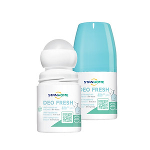 Lăn khử mùi, chống mùi không cồn hương tươi mát cho da nhạy cảm Stanhome Deo Fresh 50ml