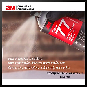 Keo Xịt Đa Năng 3M Super 77 - 375g