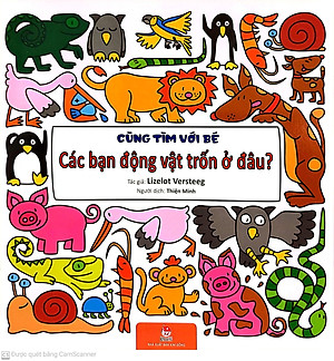 Sách Cùng Tìm Với Bé: Các Bạn Động Vật Trốn Ở Đâu?