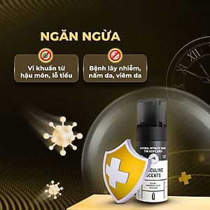 [Chai 100ml] Dung dịch vệ sinh nam hương thơm nam tính - Shell Masculine Scents