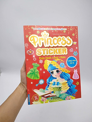 Sách Princess Sticker - Dán Hình Công Chúa - Công Chúa Mỹ Lệ