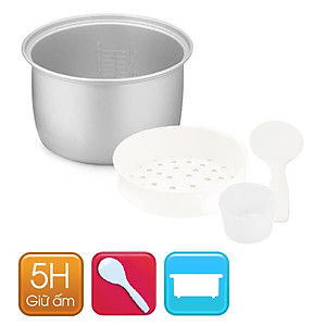 Nồi Cơm Nắp Rời Sharp KSH-D19V (1.8 Lít) - Màu ngẫu nhiên - Hàng chính hãng