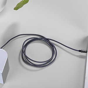 Cáp âm thanh 2 đầu Hoco UPA 03 Jack 3.5mm dài 1m - dây dù chống đứt - Hàng chính hãng